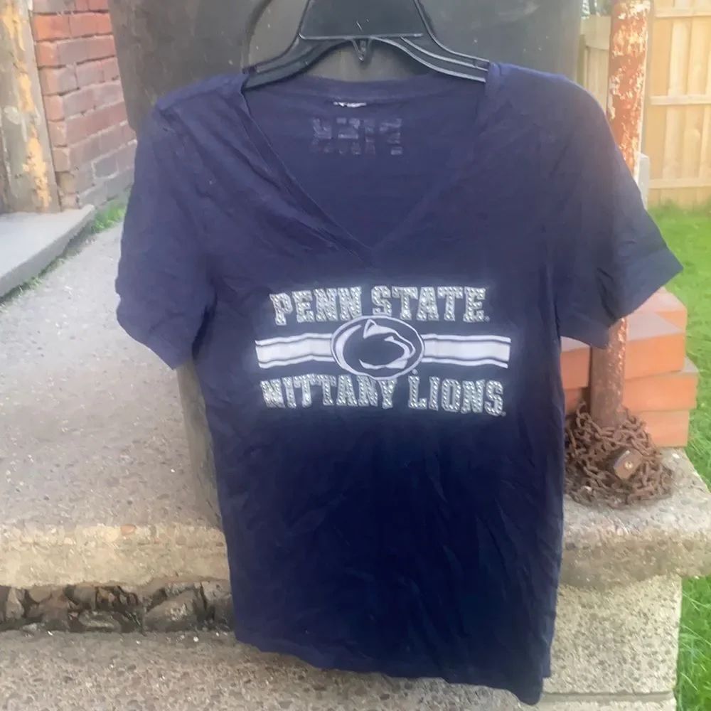Penn state bedazzled tee sz. M